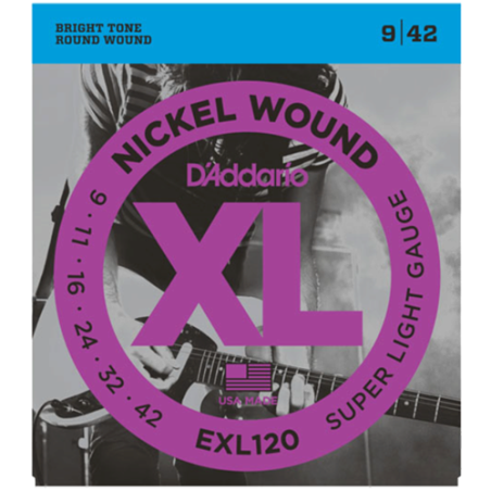 09- 42 D´ADDARIO EXL-120,Струни за електрическа китара.
