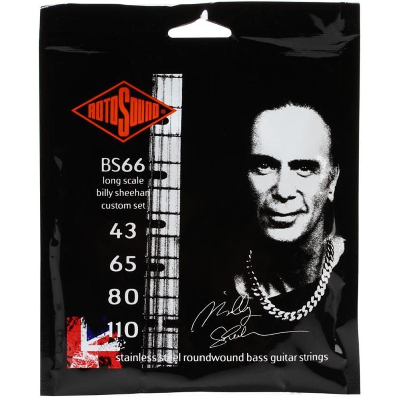 Струни за бас китара-BS66 BILLY SHEEHAN SIGNATURE SET